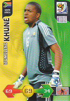 Itumeleng Khune South Africa Panini 2010 World Cup #309